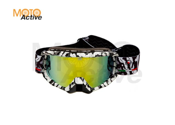 Очки снегоходные с двойной линзой AiM (PRO) 186-101 Camouflage Glossy