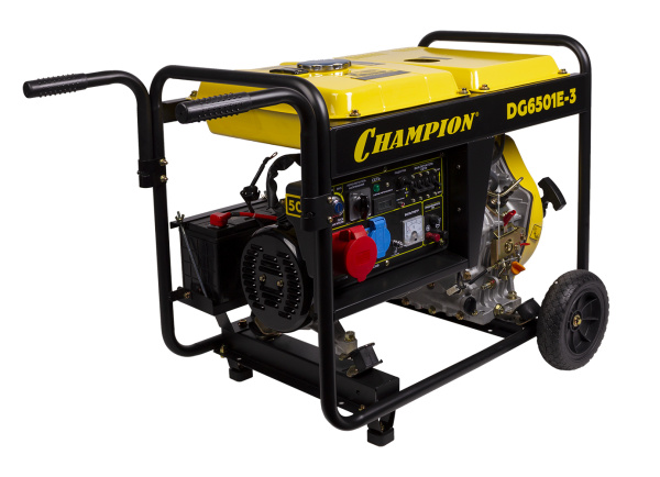 Дизельный генератор CHAMPION DG6501E-3