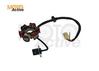 Статор генератора KAYO двиг. ZS1P62YML-2 (W190) 6 катушек CN