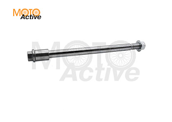 Ось М15x235 переднего колеса (с втулками и гайкой), Sport 003, Athlete