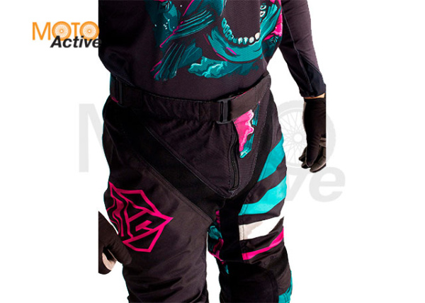 Штаны кросс-эндуро JUSTCAT SCULL FLOWERS