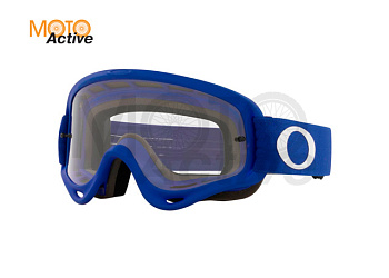 Очки для мотокросса OAKLEY O-Frame Moto синие-черные / прозрачная