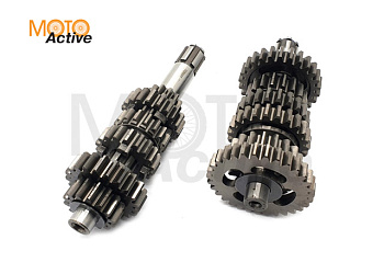 Валы КПП в сборе комплект ZS174MN (CBS300), 6 передач  