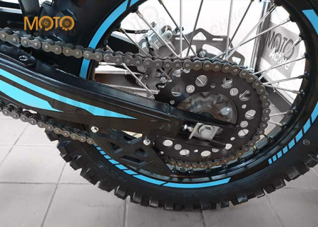 Мотоцикл REGULMOTO ZR 300 PR 4 valves 6 Gear (балансир, с ПТС)) черный-синий