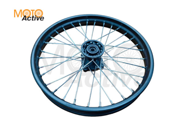 Диск колесный передний питбайк 17" стальное черн.