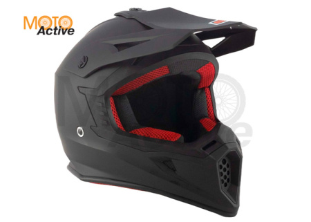 Шлем (кроссовый) Origine HERO Solid, чёрный матовый