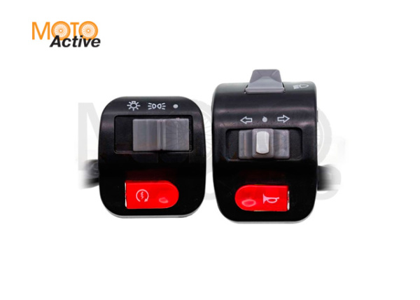 Блоки переключателей (пара) 4T 139QMB 50cc, GY6 50