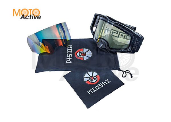 Очки защитные кроссовые KIOSHI Enduro PRO Черный