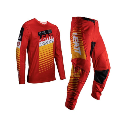 Комплект мотоджерси/мотоштаны Leatt 3.5 Ride Kit Red 2025