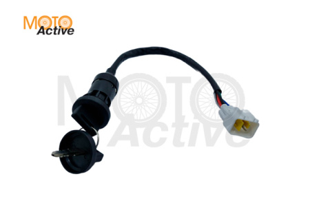 Замок зажигания KAYO 3-х позиционный с вкл/выкл. фары