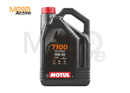 Моторное масло MOTUL 7100 4T SAE 15W-50 - 4л