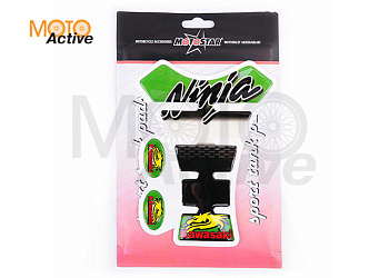 Наклейка на бак KAWASAKI (силикон) (#5115)