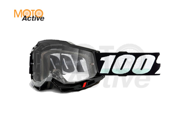Очки 100% Accuri 2 Goggle Black / Clear Lens
