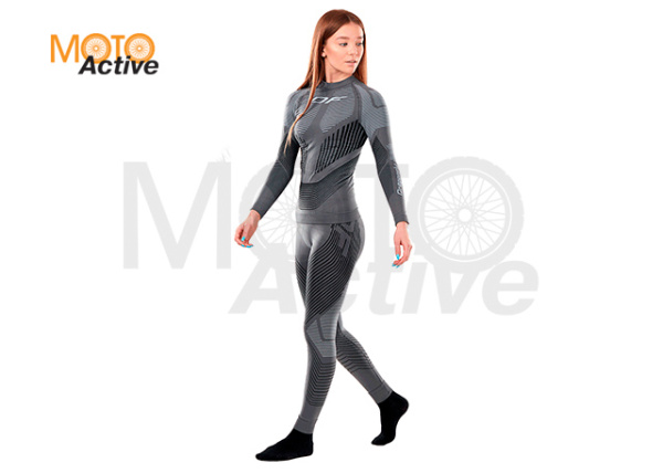 Термофутболка DF 3DThermo Grey с длинный рукавом