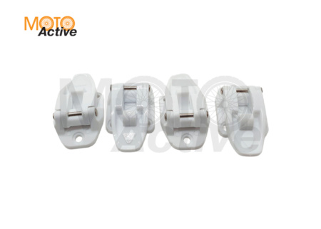 Набор застежек для мотобот Podium белые O'NEAL