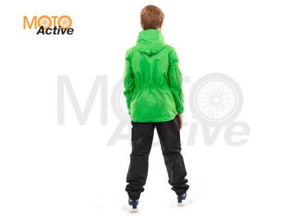 Комплект дождевой (куртка, брюки) EVO FOR TEEN GREEN (мембрана)