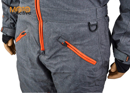 Комбинезон для снегохода KLIM RIPSA ONE-PIECE #2 gray-orange (текстиль)