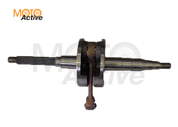 Коленвал в сборе с шатуном (тонкий вал) Galactica 50