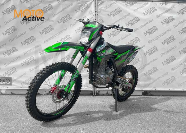 Мотоцикл кроссовый Motoland XT250 HS (172FMM) зеленый