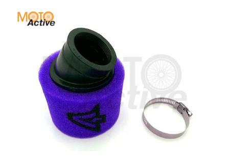 Фильтр воздушный с хомутом D45MM синий