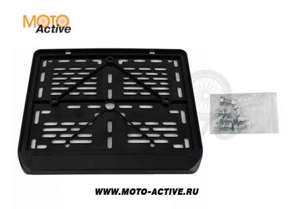 Рамка номерного знака (мото) без надписей