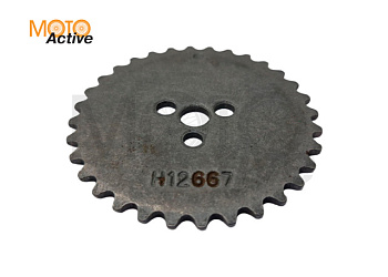 Звезда распредвала 4T KAYO-140 (YX140) (32 зуба, крепление 3 болта) (H12667) 156FMJ "BEEZMOTO"