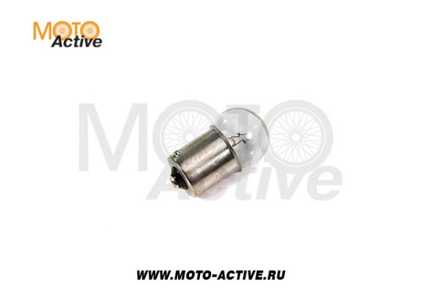 Лампа 12v 10w для указателей поворота белая G18/BA15S