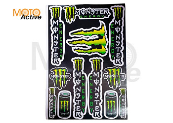 Наклейки набор Monster #1 (D6031)