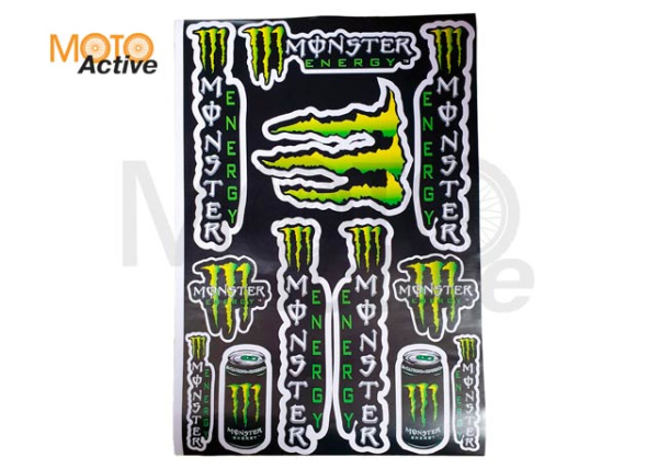 Наклейки набор Monster #1 (D6031)