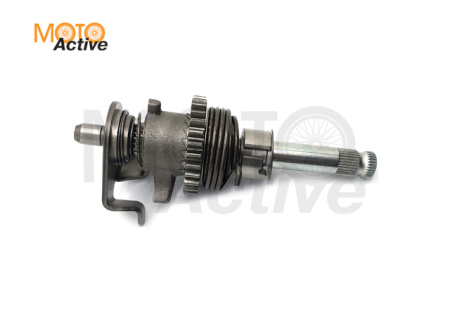 Вал кикстартера в сборе двиг. ZS174MN-3 (CBS300)