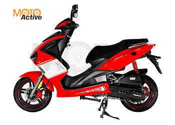 Скутер Regulmoto FORMULA 125 инжектор (LJ125T-8M) EFI ,Красный/белый