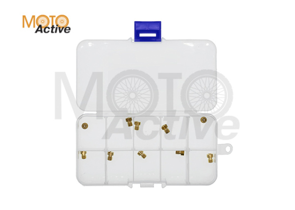 Набор главных жиклеров NIBBI PE, Mikuni 102-125 10 шт.