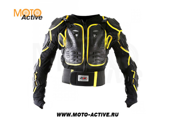 Черепаха защитная ATAKI SC-P114 черная/Hi-Viz желтая