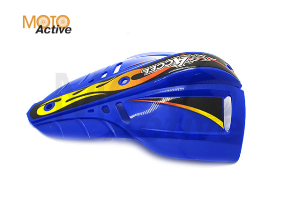 Защита рук с пластиковыми щитками ACCEL HGS-01 ACCEL 22.2 мм (синяя)