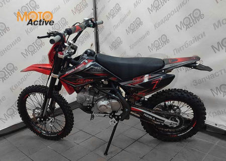 Питбайк Regulmoto SEVEN MEDALIST PRO 19/16 (черный-красный)