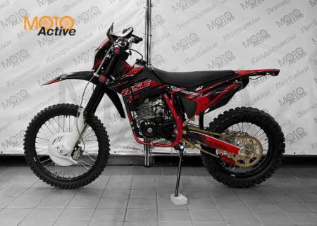 Эндуро / кроссовый мотоцикл BSE Z10 Red Black (055)