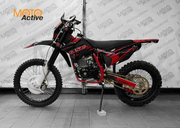 Эндуро / кроссовый мотоцикл BSE Z10 Red Black (055)