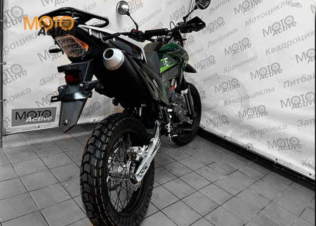 Мотоцикл REGULMOTO TE (Tour Enduro) PR, 6 скоростей (черный/оранжевый)