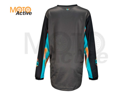 Джерси FLY RACING WOMEN'S F-16, серая/розовая/голубая