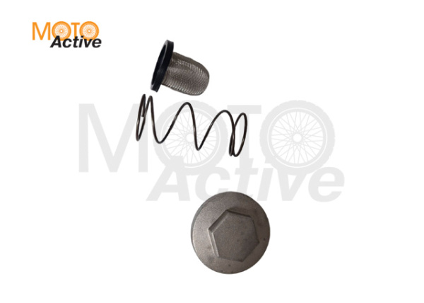 Пробка слива масла (болт) 4Т CB/CG 125/150 ( маслянный фильтр) "KOMATCU"