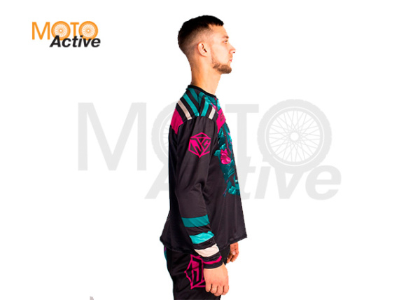 Джерси JUSTCAT SCULL FLOWERS