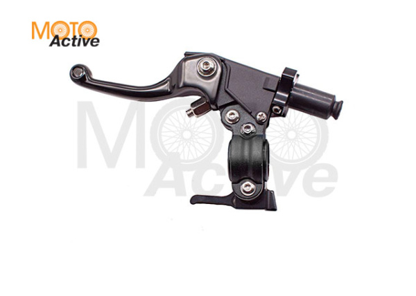 Рычаг сцепления в сборе с кронштейном регулируемый, складной с обогатителем IGP