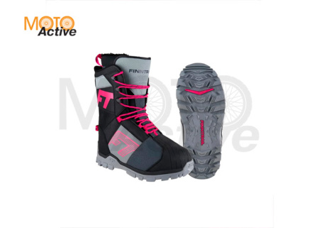 Снегоходные ботинки FINNTRAIL BLIZZARD GRAPHITEPINK