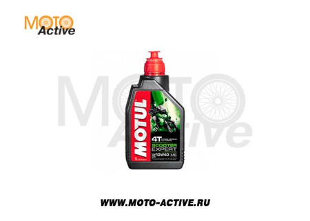Моторное масло MOTUL SCOOTER 4T SAE 10W-40 MB 1л