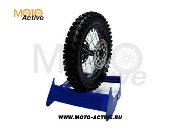 Колесо 14" заднее в сборе (диск стальной   покрышка кросс   торм. диск   звездочка) KAYO