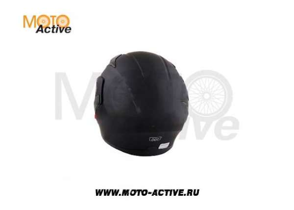 Шлем (модуляр) Ataki JK902 Solid, черный матовый