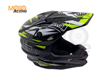 Шлем AiM JK803S Yellow/Black