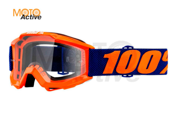 Очки кроссовые 100% Accuri Origami Clear Lens