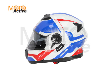 Шлем (модуляр) Acerbis SEREL 22-06 White/Blue/Red
