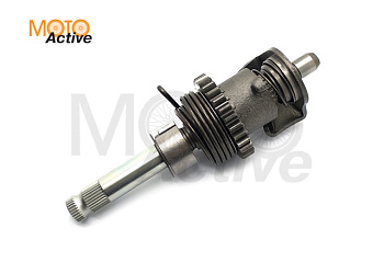 Вал кикстартера в сборе двиг. ZS174MN-3 (CBS300)